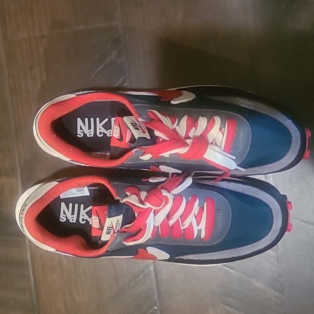 UNDERCOVER × sacai × Nike LD Waffle "Midnight Spruce" Nike Sneakers - Picture 5 of 13